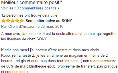 Pocketbook Touch Lux 3 commentaires