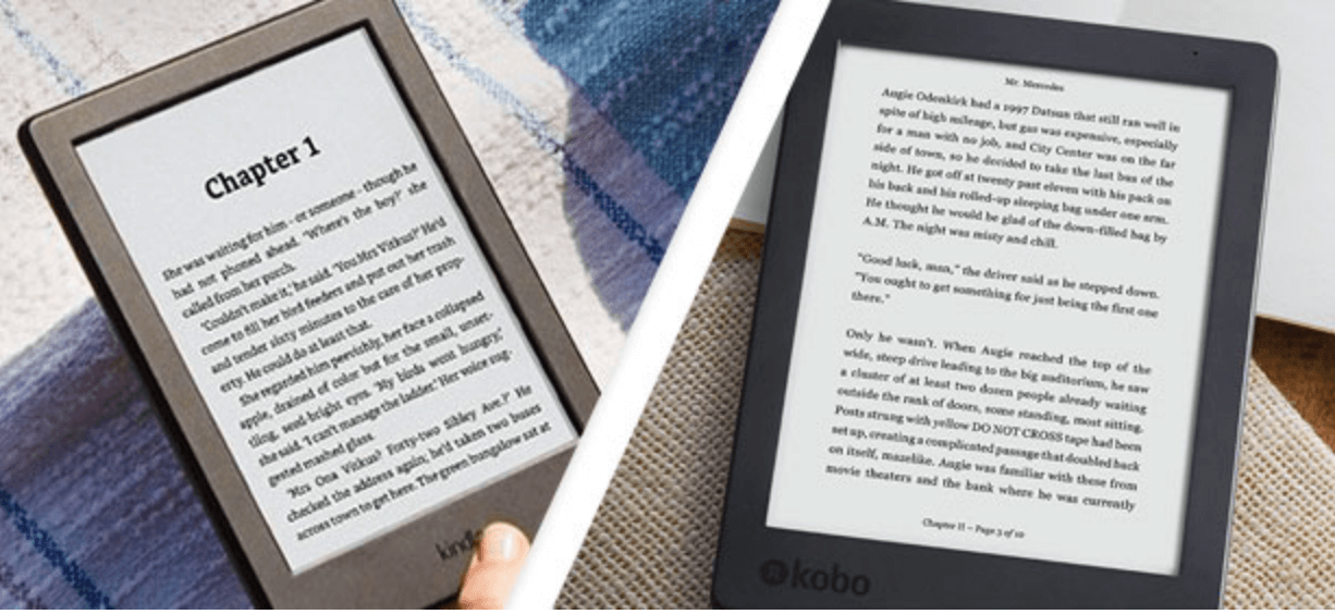 Kobo ou Kindle : quelle est la meilleure marque de liseuse ?